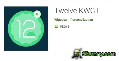 Twelve KWGT APK