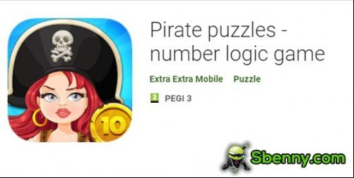 Pirate puzzles - number logic game APK