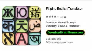 Filipino English Translator MOD APK