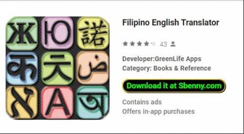Filipino English Translator MOD APK