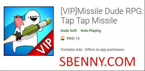 (VIP)Missile Dude RPG: Tap Tap Missile APK