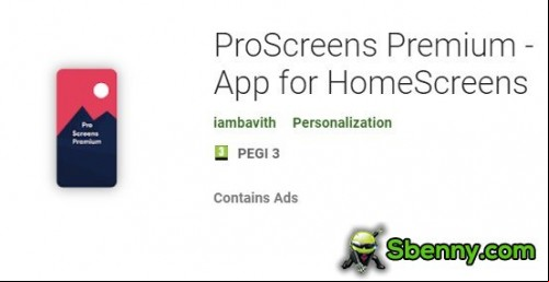 ProScreens  - App for HomeScreens APK