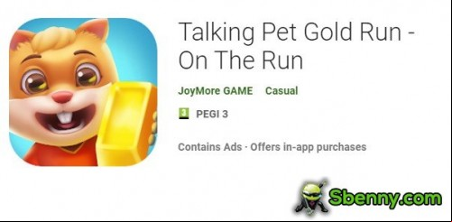 Talking Pet Gold Run - On The Run MOD APK