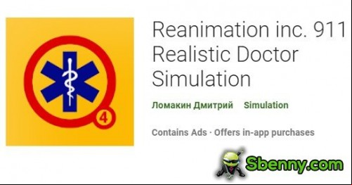 Reanimation inc. 911 Realistic Doctor Simulation MOD APK