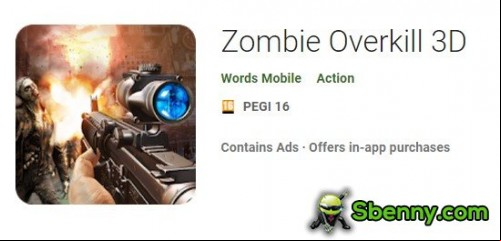 Zombie Overkill 3D MOD APK