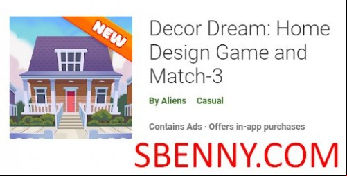 Decor Dream: Home Design Game and Match-3 MOD APK