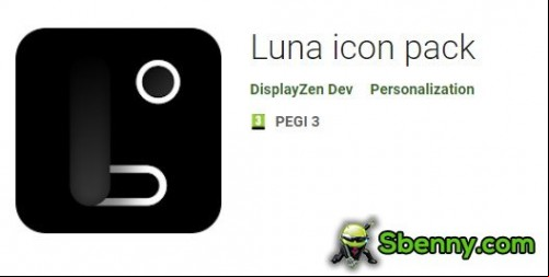 Luna icon pack MOD APK