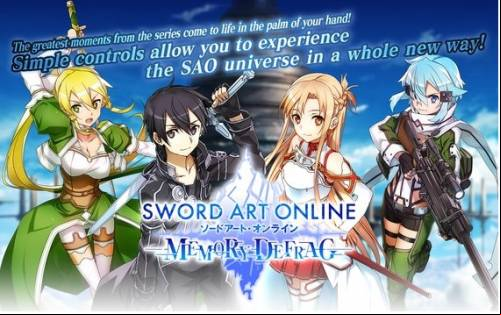 SWORD ART ONLINE:Memory Defrag MOD APK