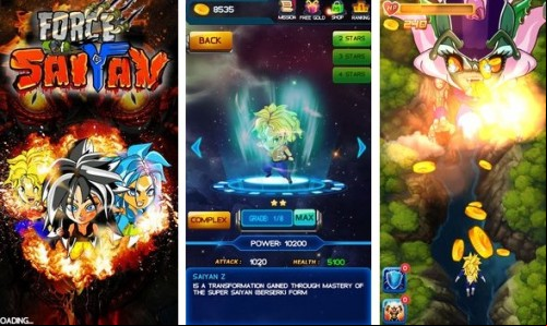 Force of Saiyan: Sky Warrior MOD APK