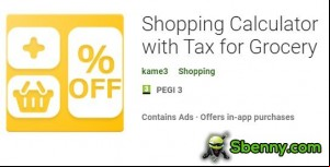 Shopping Calculator with Tax for Grocery MOD APK