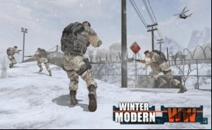 Rules of Modern World War Winter FPS Shooting Game MOD APK