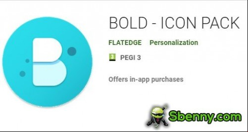 BOLD - ICON PACK MOD APK