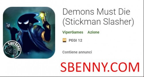 Demons Must Die (Stickman Slasher) MOD APK