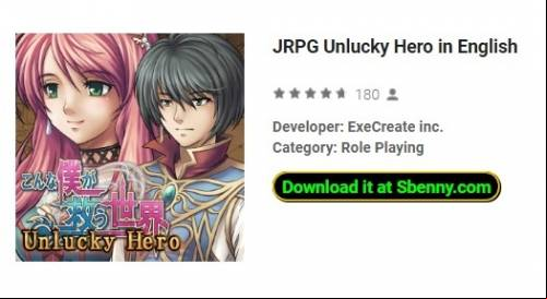 JRPG Unlucky Hero in English MOD APK