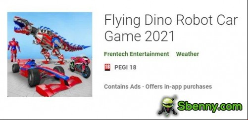Flying Dino Robot Car Game 2021 MOD APK