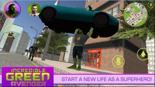 Incredible Green Avenger MOD APK