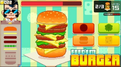 Feed’em BurgerD MOD APK