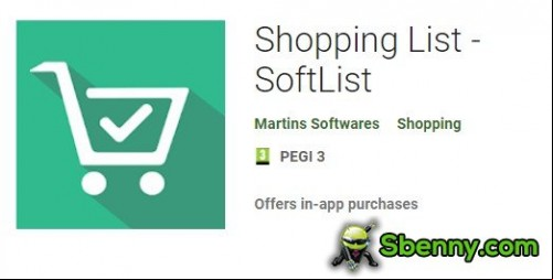 Shopping List - SoftList MOD APK