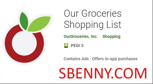 Our Groceries Shopping List MOD APK