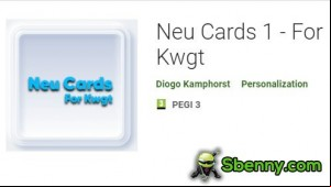 Neu Cards 1 - For Kwgt APK