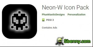 Neon-W Icon Pack MOD APK