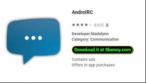 AndroIRC MOD APK