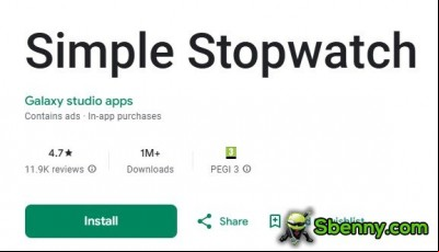 Simple Stopwatch MOD APK