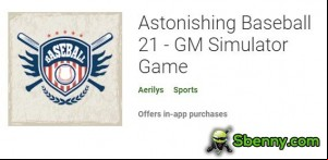 Astonishing Baseball 21 - GM Simulator Game MOD APK