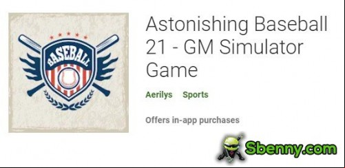 Astonishing Baseball 21 - GM Simulator Game MOD APK