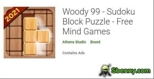 Woody 99 - Sudoku Block Puzzle - Free Mind Games MOD APK