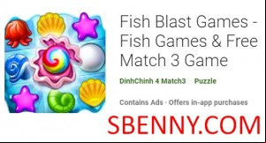 Fish Blast Games - Fish Games &amp; Free Match 3 Game MOD APK