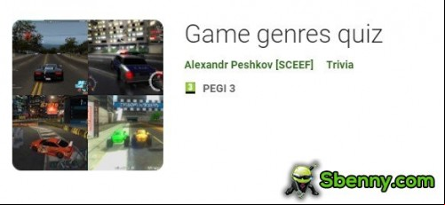 Game genres quiz APK