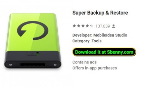 Super Backup &amp; Restore MOD APK