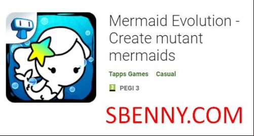 Mermaid Evolution - Create mutant mermaids MOD APK