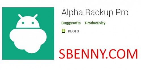 Alpha Backup Pro MOD APK