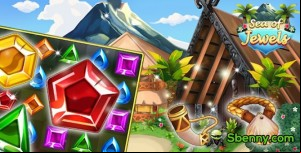 Sea of Jewels : Aloha ! Match3 puzzle MOD APK