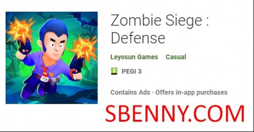 Zombie Siege : Defense MOD APK