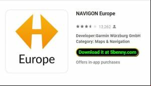 NAVIGON Europe APK