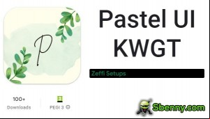 Pastel UI KWGT MOD APK
