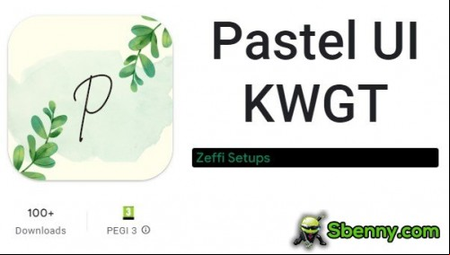 Pastel UI KWGT MOD APK