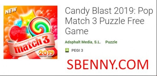 Candy Blast 2019: Pop Match 3 Puzzle Free Game APK