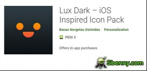Lux Dark - iOS Inspired Icon Pack MOD APK
