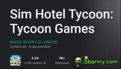 Sim Hotel Tycoon: Tycoon Games MOD APK
