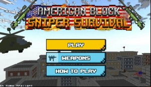 American Block Sniper Survival MOD APK