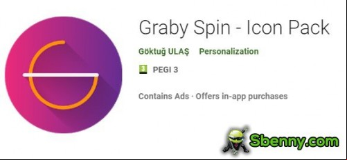 Graby Spin - Icon Pack MOD APK