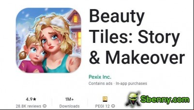 Beauty Tiles: Story &amp; Makeover MOD APK