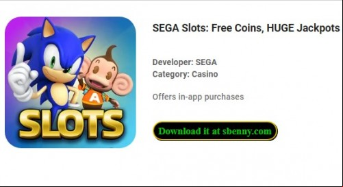 SEGA Slots: Free Coins, HUGE Jackpots and Wins MOD APK