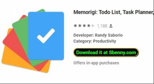 Memorigi: Todo List, Task Planner, and Reminder MOD APK