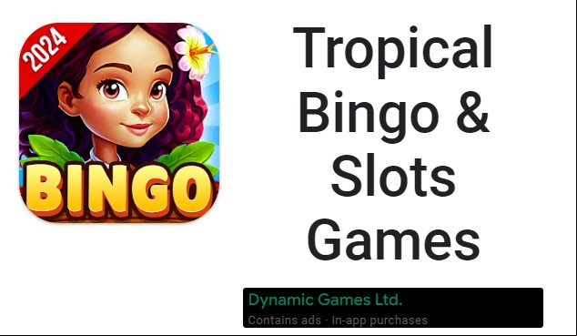 Tropical Bingo &amp; Slots Games MOD APK