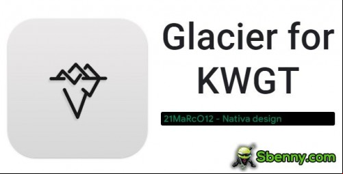 Glacier for KWGT MOD APK